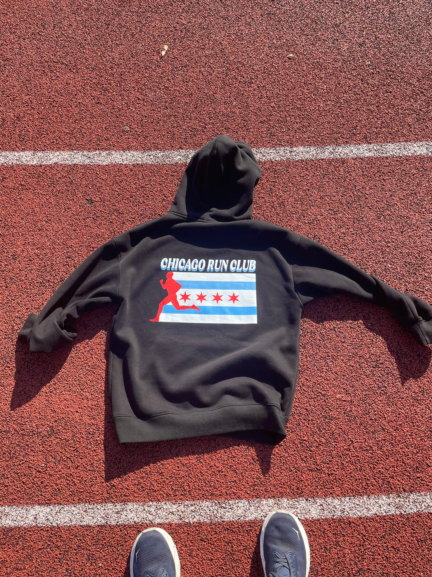 Chicago Run Club - Flag Hoodie